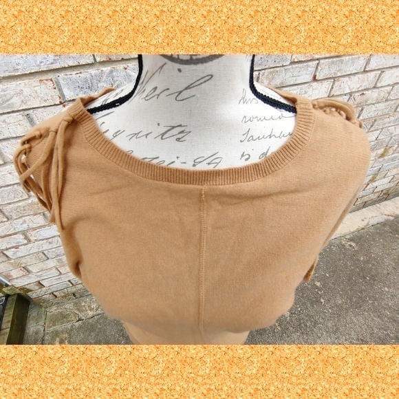 ✨Trending!✨Grace Elements Fringe Dolman Sleeve Sweater S - Picture 4 of 6